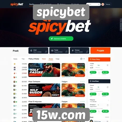 Interface do usuário do spicybet é bem avaliada