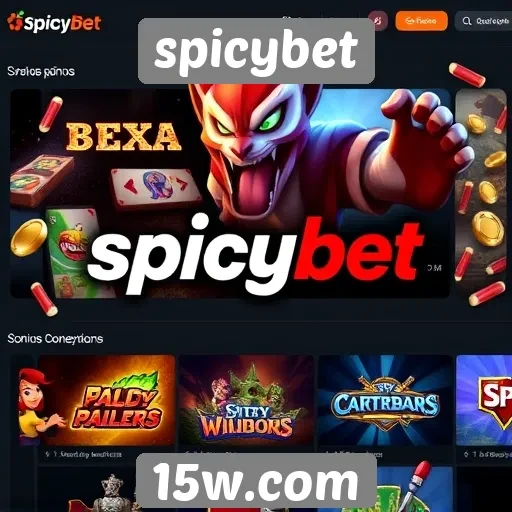 Variedade de jogos disponíveis na plataforma spicybet